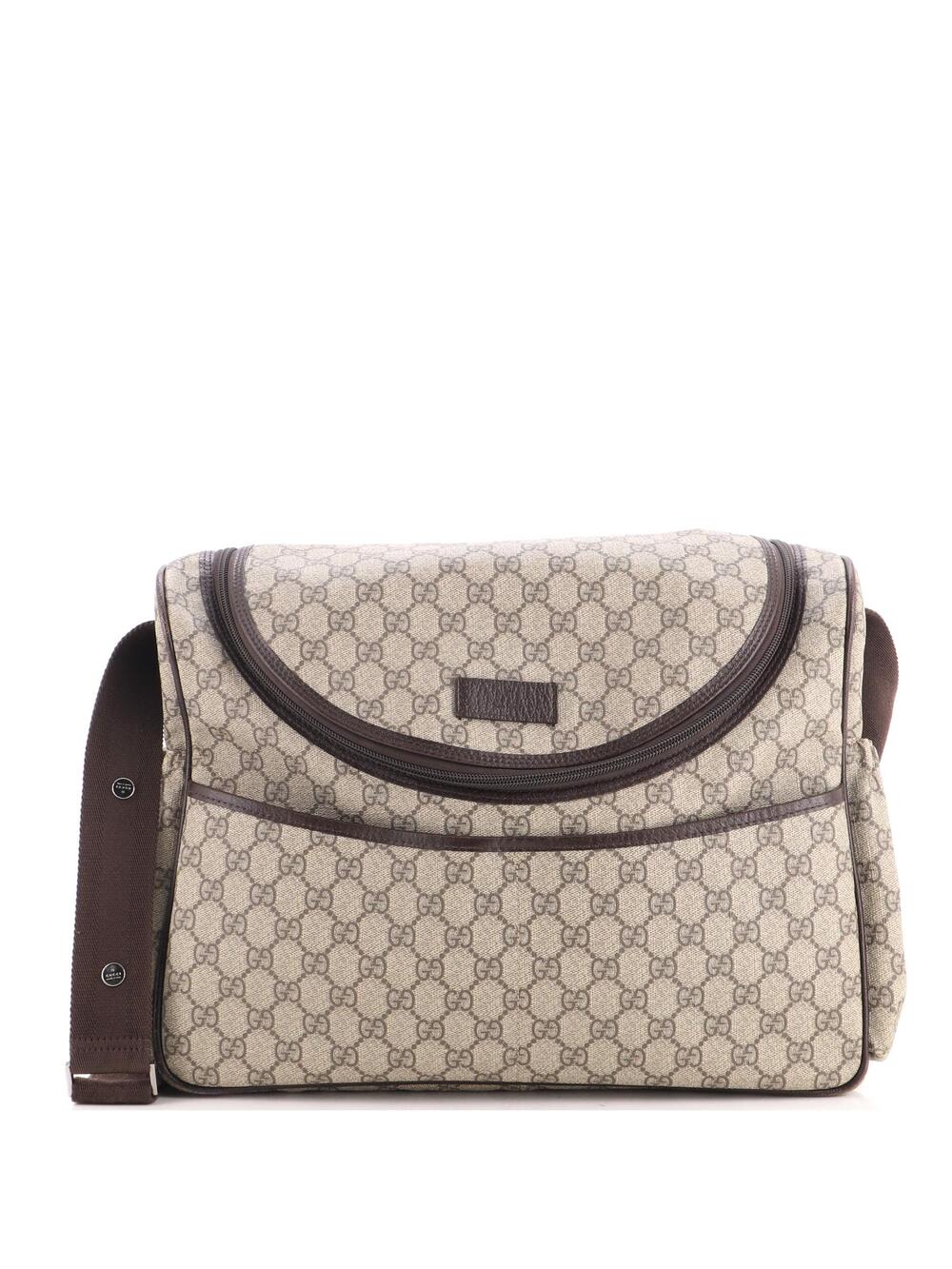 Gucci Diaper Crossbody Bag Gg Coated #349630G77B